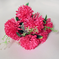 искусственные цветы букет хризантем цвета розовый 5