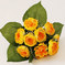 искусственные цветы камелия цвета желтый 1