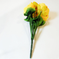 искусственные цветы лотос цвета желтый 1