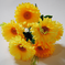 искусственные цветы ромашки цвета желтый 1