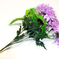 искусственные цветы ромашки с папоротником цвета сиреневый 8